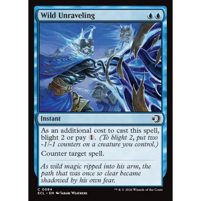【北境卡牌】万智牌 ECL 狂野解构 Wild Unraveling 英文平/闪卡