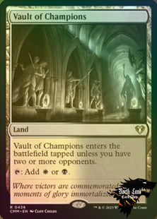 万智牌 冠军拱廊Vault of Champions英文平闪 CMM指挥官大师 美印