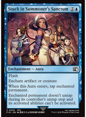 万智牌 受困召唤士室 Stuck in Summoner's Sanctum FIN英文平/闪