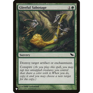 【北境卡牌】万智牌 欢乐破坏 Gleeful Sabotage List 英文平卡