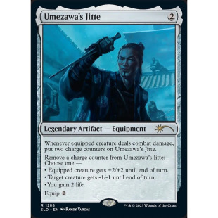 【北境卡牌】万智牌 梅泽的十手 Umezawa's Jitte SLD 英文平卡