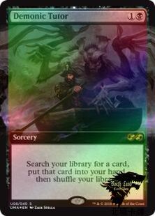 【北境卡牌】万智牌 终极大师 UMA 邪魔导师 宝藏闪 英文