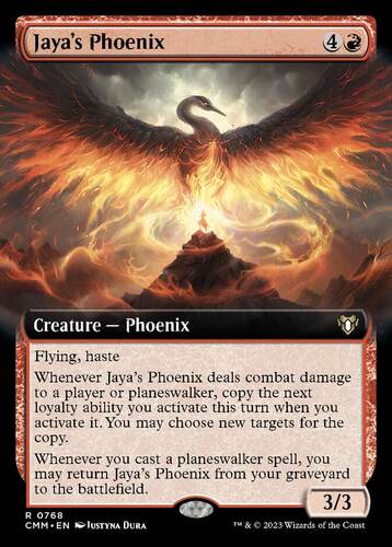 万智牌Jaya'sPhoenix英文扩画平