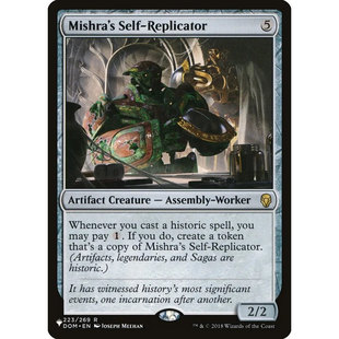 万智牌 米斯拉的自仿工人 Mishra's Self-Replicator LIST 英文平