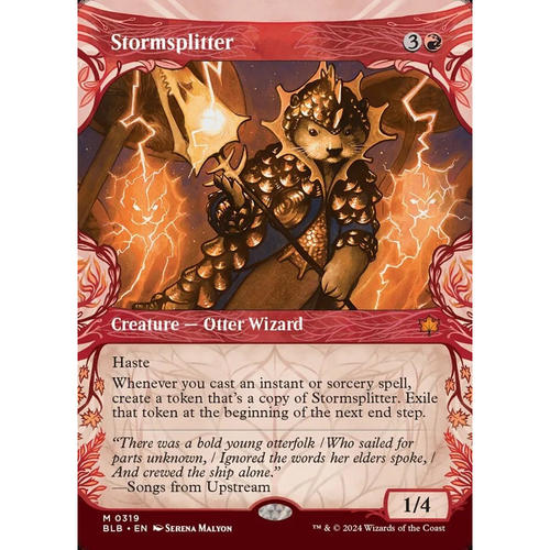 【北境卡牌】万智牌 劈风师 Stormsplitter BLB 英文异画平/闪卡