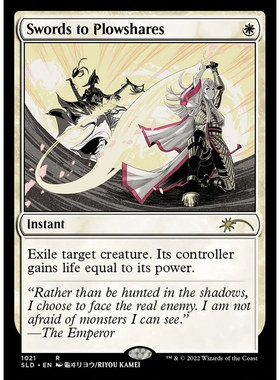 【北境卡牌】万智牌 化剑为犁 Swords to Plowshares SLD 英文平