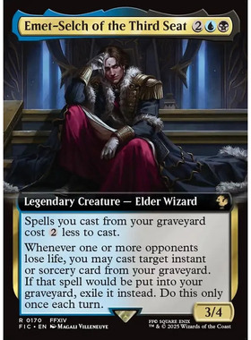 第三席爱梅特赛尔克 Emet-Selch of the Third Seat FIC 英文扩画