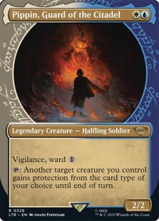 万智牌王城守卫皮平英文异画平