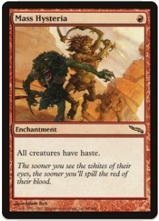 【北境卡牌】万智牌 群众歇斯底里 Mass Hysteria LIST 英文平卡