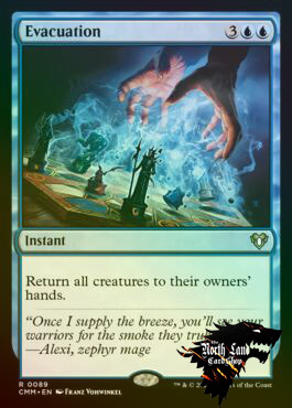 【北境卡牌】万智牌 逃难Evacuation 英文平闪 CMM指挥官大师美印