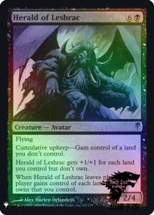 万智牌 神秘补充包 MB1 拉席克传令使 Herald of Leshrac 英文 闪