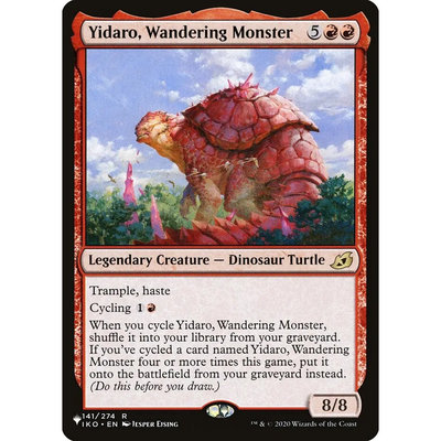 万智牌 游荡怪兽依达罗 Yidaro, Wandering Monster LIST 英文平