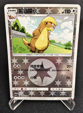 【北境卡牌】PTCG正版宝可梦 简中一弹 CSM1c 猫鼬探长 C球闪 113