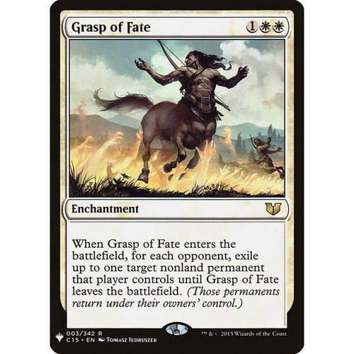 【北境卡牌】万智牌 命运之攫 Grasp of Fate MB1 英文平卡 金