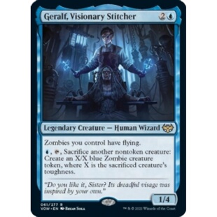 万智牌 远见拼接师基拉夫 Geralf, Visionary Stitcher VOW 中/英