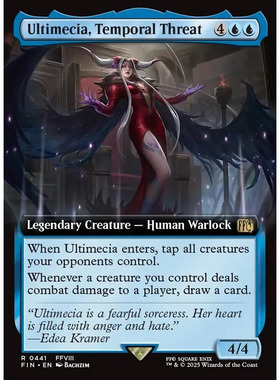 弄时阿尔提米西亚 Ultimecia, Temporal Threat FIN英文扩画平/闪