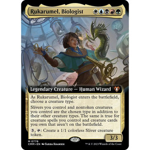 Rukarumel 万智牌 CMM 生物学家陆卡陆梅 英文扩画平 Biologist