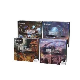 FIN最终幻想 万智牌 场景礼盒英文 四盒一套 顺丰 包邮 北境卡牌