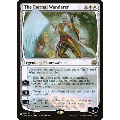 【北境卡牌】万智牌 永世飘萍 The Eternal Wanderer LIST 英文平