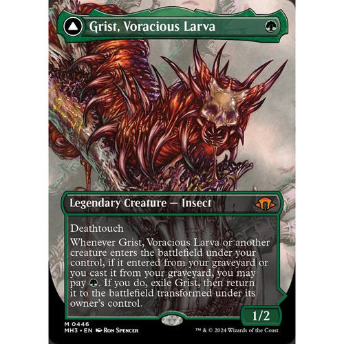 万智牌 MH3 贪饕幼虫格蕊斯 Grist, Voracious Larva 中/英文异画