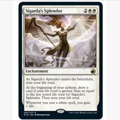 卡牌万智牌席嘉妲辉耀英文平