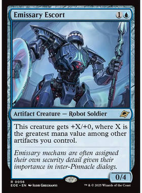 【北境卡牌】万智牌 密使卫械 Emissary Escort EOE 英文平/闪 金