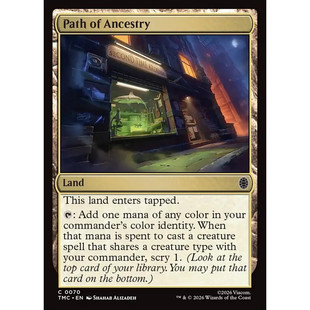 【北境卡牌】万智牌 祖灵径道 Path of Ancestry TMC 英文平卡 铁