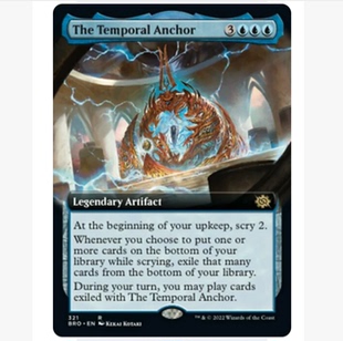 【北境卡牌】万智牌 BRO 时间锚 The Temporal Anchor 英文扩画平
