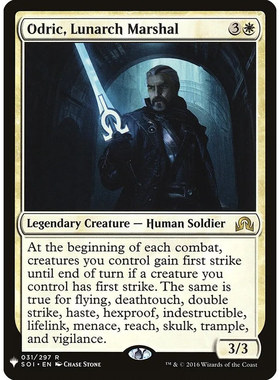 万智牌 月主会元帅欧吉克 Odric, Lunarch Marshal MB1 英文平卡