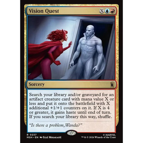 【北境卡牌】万智牌 幻视任务 Vision Quest MSH 英文平/闪卡 金