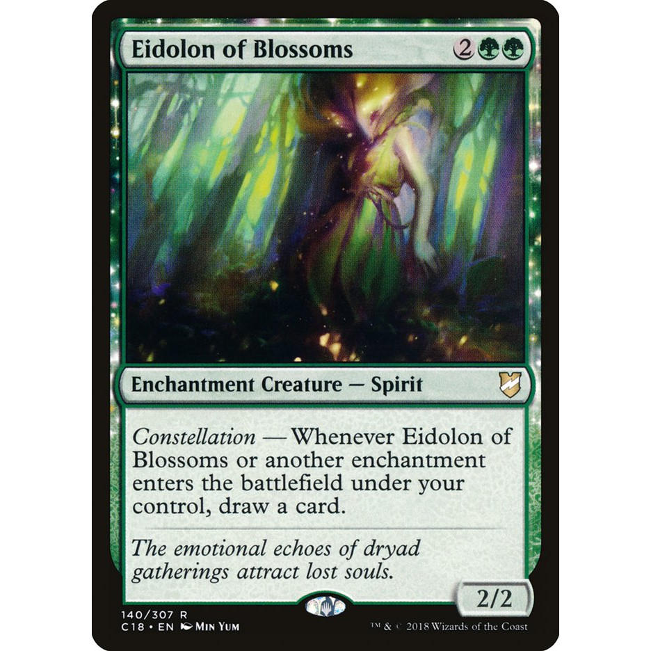 【北境卡牌】万智牌 花丛幻灵 Eidolon of Blossoms C18 英文平卡