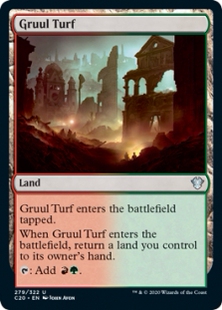 【北境卡牌】万智牌 古鲁地盘 Gruul Turf C20 英文平卡 铁