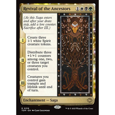 万智牌 复活先祖 Revival of the Ancestors TDM 英文平/闪卡 金