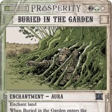 万智牌 光雷驿镖客 OTP 葬于花园 Buried in the Garden 英文平