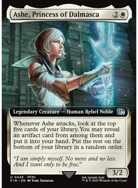 万智牌 达玛斯卡公主雅雪Ashe,Princess of Dalmasca FIN英文扩画