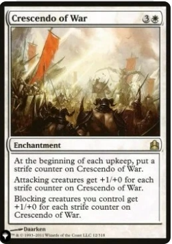 万智牌战争的高潮英文thelist