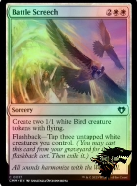 【北境卡牌】万智牌 战呼 Battle Screech 英文平闪 CMM 铁