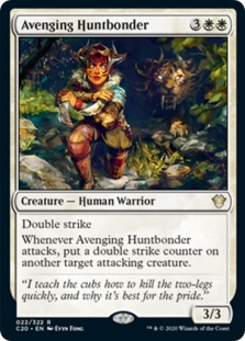 【北境卡牌】万智牌指挥官2020C20Avenging Huntbonder复仇猎绊人