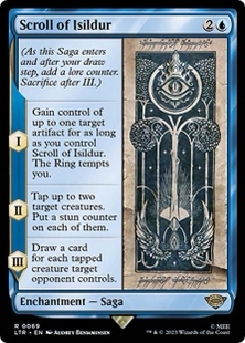 万智牌 伊熙杜尔的书卷 Scroll of Isildur LTR 中/英文 平/闪卡