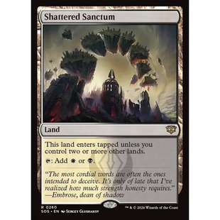 【北境卡牌】万智牌 破碎圣所 Shattered Sanctum SOS 英文平/闪