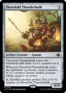 万智牌 三阳霆巨械Threefold Thunderhulk简中/英文LCI依夏兰迷窟