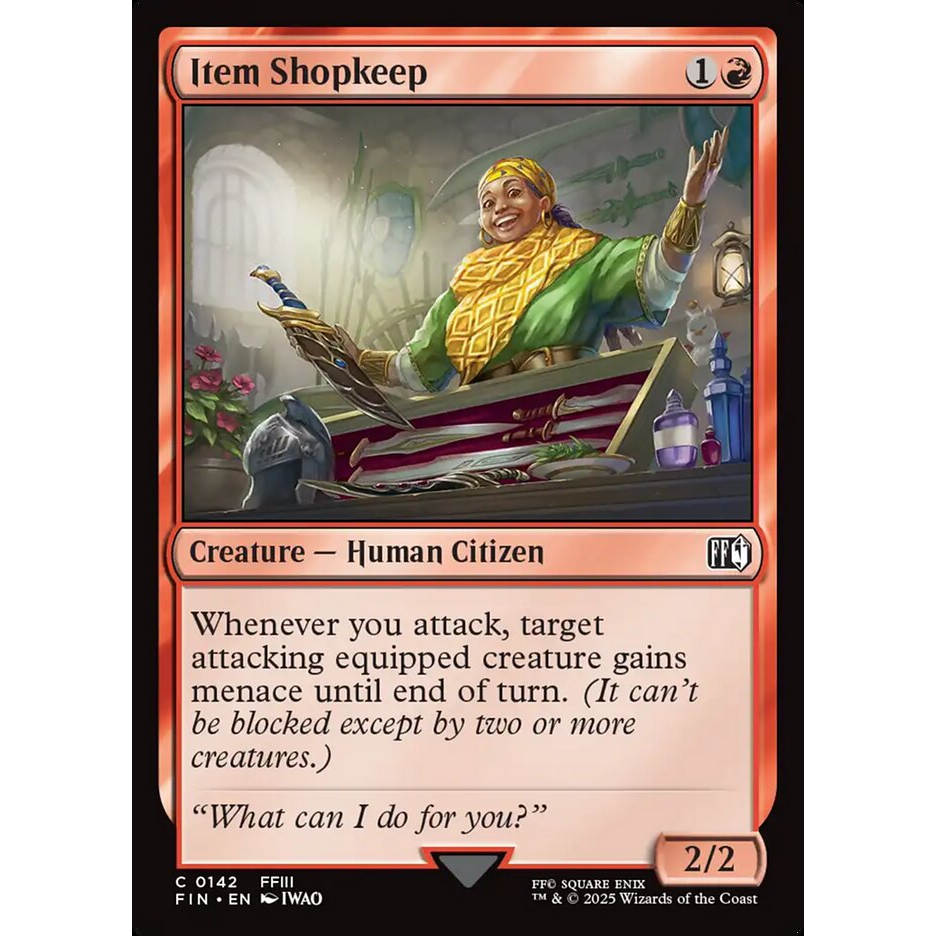 【北境卡牌】万智牌 道具店主 ltem Shopkeep 英文平/闪卡 铁