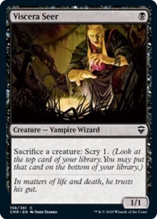 【北境卡牌】万智牌 指挥官传奇 CMR 拽脏预言师 Viscera Seer 英