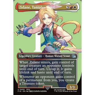 万智牌 坦塔罗斯盗贼吉坦 Zidane, Tantalus Thief FIN 英文异画