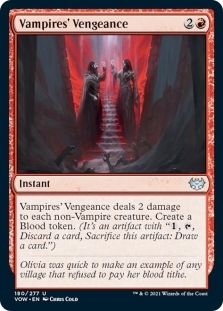 万智牌MTG VOW 腥红婚誓  吸血鬼复仇 Vampires' Vengeance 银