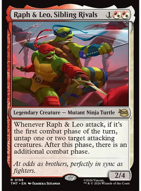 相互争胜的拉夫与里奥 Raph & Leo,Sibling Rivals TMT 英文美印