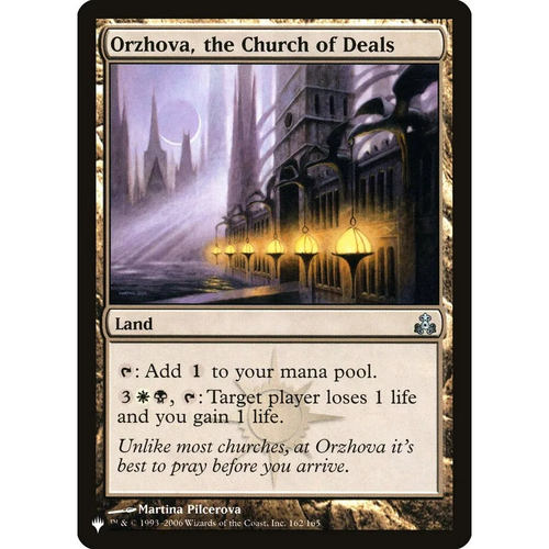 万智牌 行商教会欧佐瓦 Orzhova, the Church of Deals LIST 英文