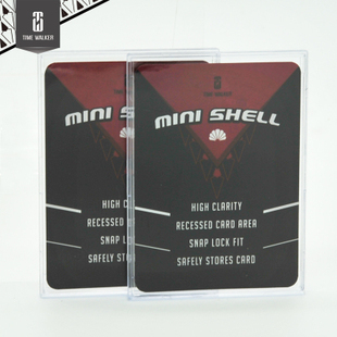 TW 贝壳卡砖 minishell 卡扣式卡夹35PT卡砖 球星卡 万智牌宝可梦
