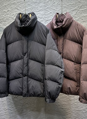 加厚90白鸭绒保暖立领羽绒服