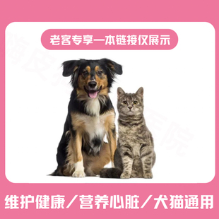 舒芯安宠物营养品猫心肌炎肥厚型血栓疏通心血管堵塞狗狗心脏肥大
